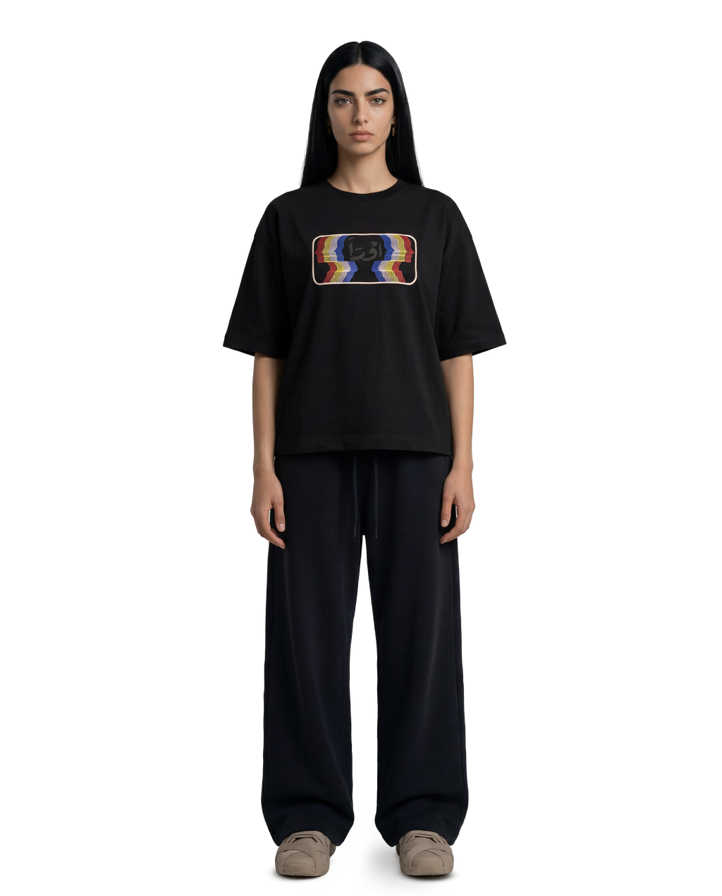 AURA BOXY FIT TEE - UNISEX