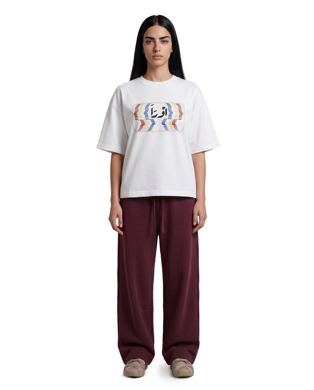 AURA BOXY FIT TEE - UNISEX