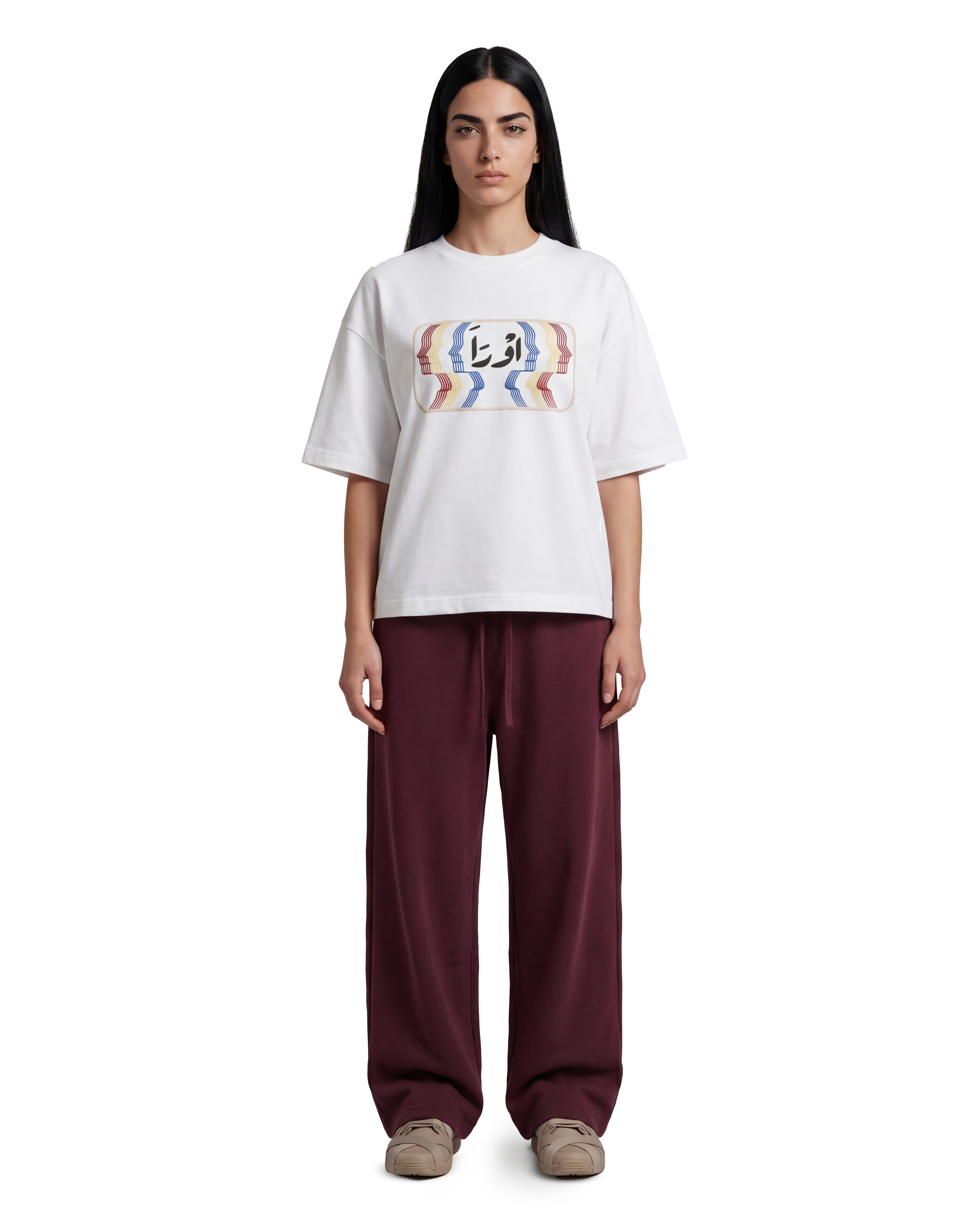 AURA BOXY FIT TEE - UNISEX