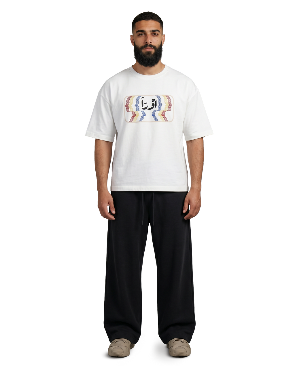 AURA BOXY FIT TEE - UNISEX