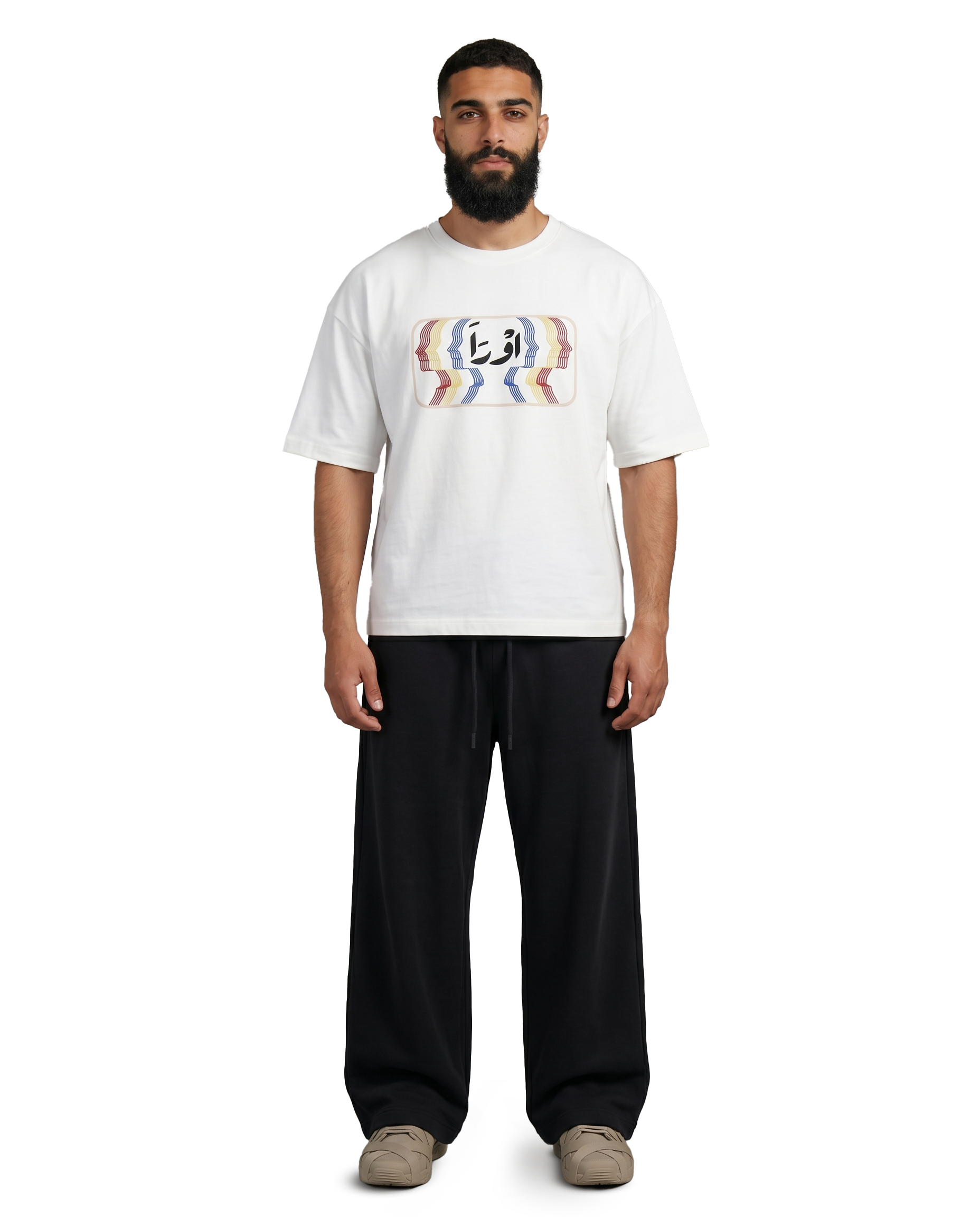 AURA BOXY FIT TEE - UNISEX