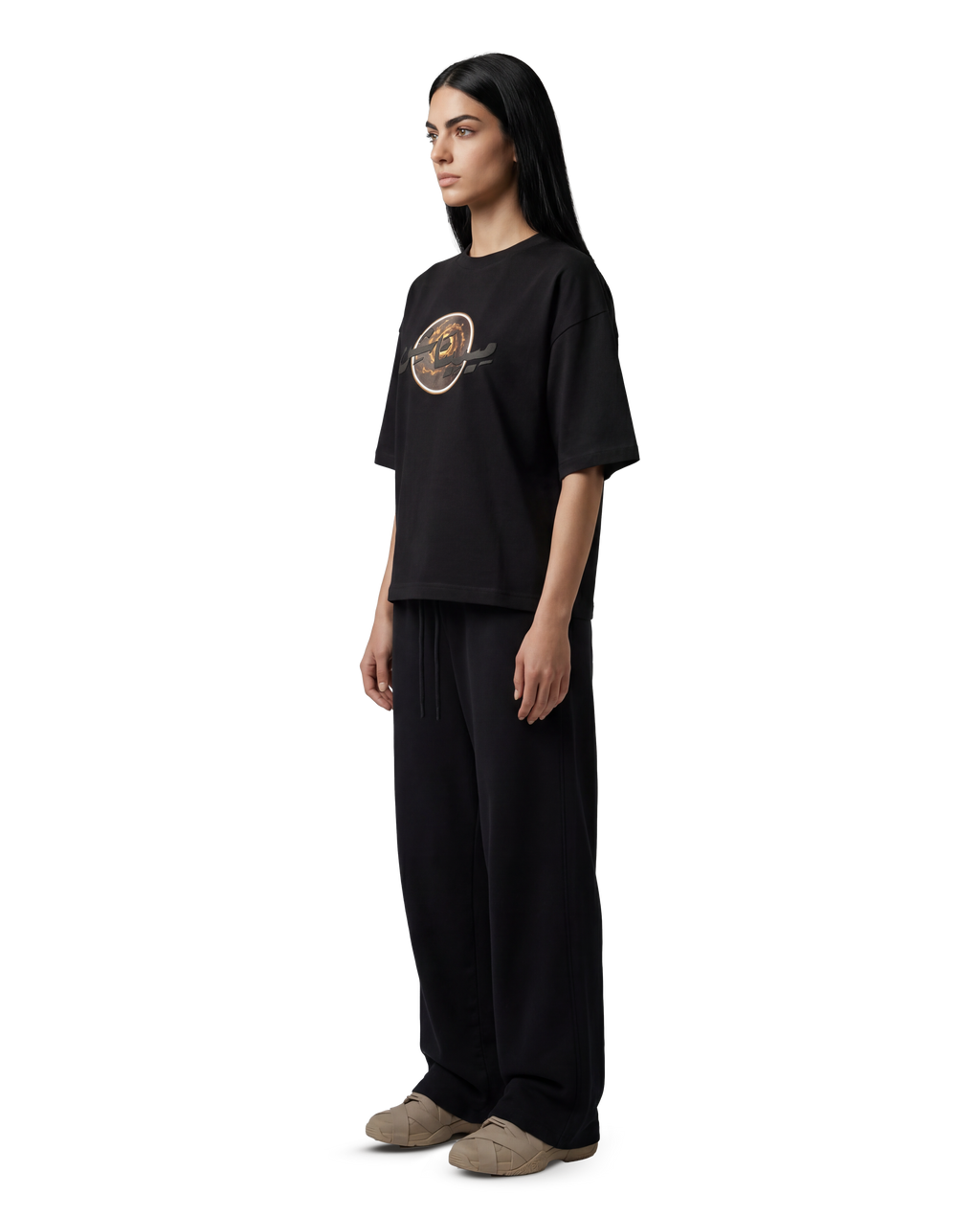 MEDITATION BOXY FIT TEE - UNISEX