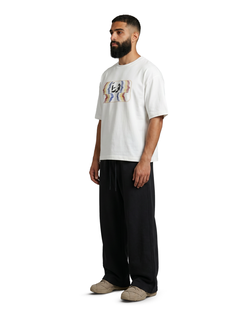 AURA BOXY FIT TEE - UNISEX