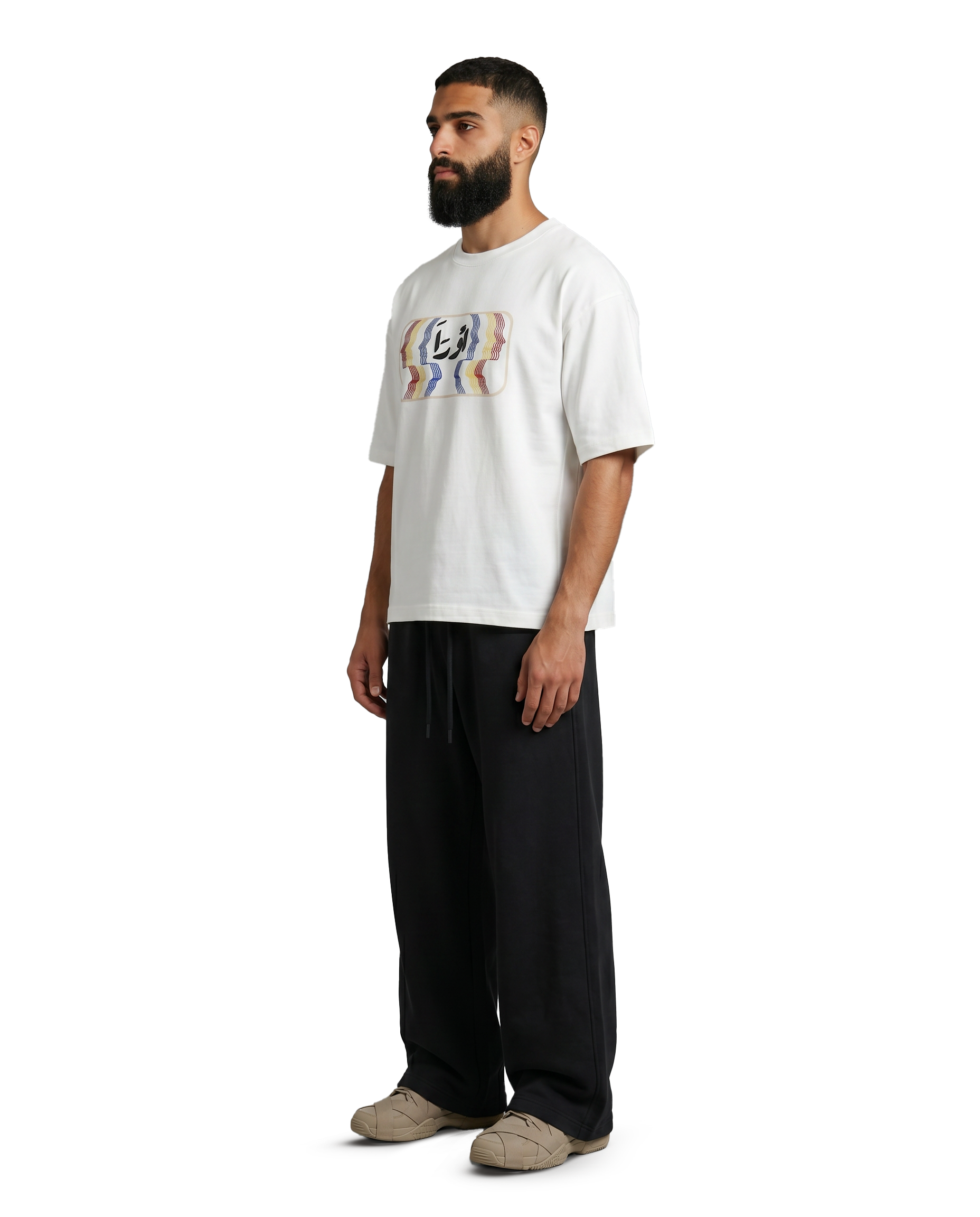AURA BOXY FIT TEE - UNISEX