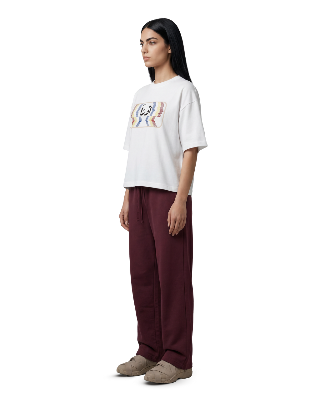 AURA BOXY FIT TEE - UNISEX