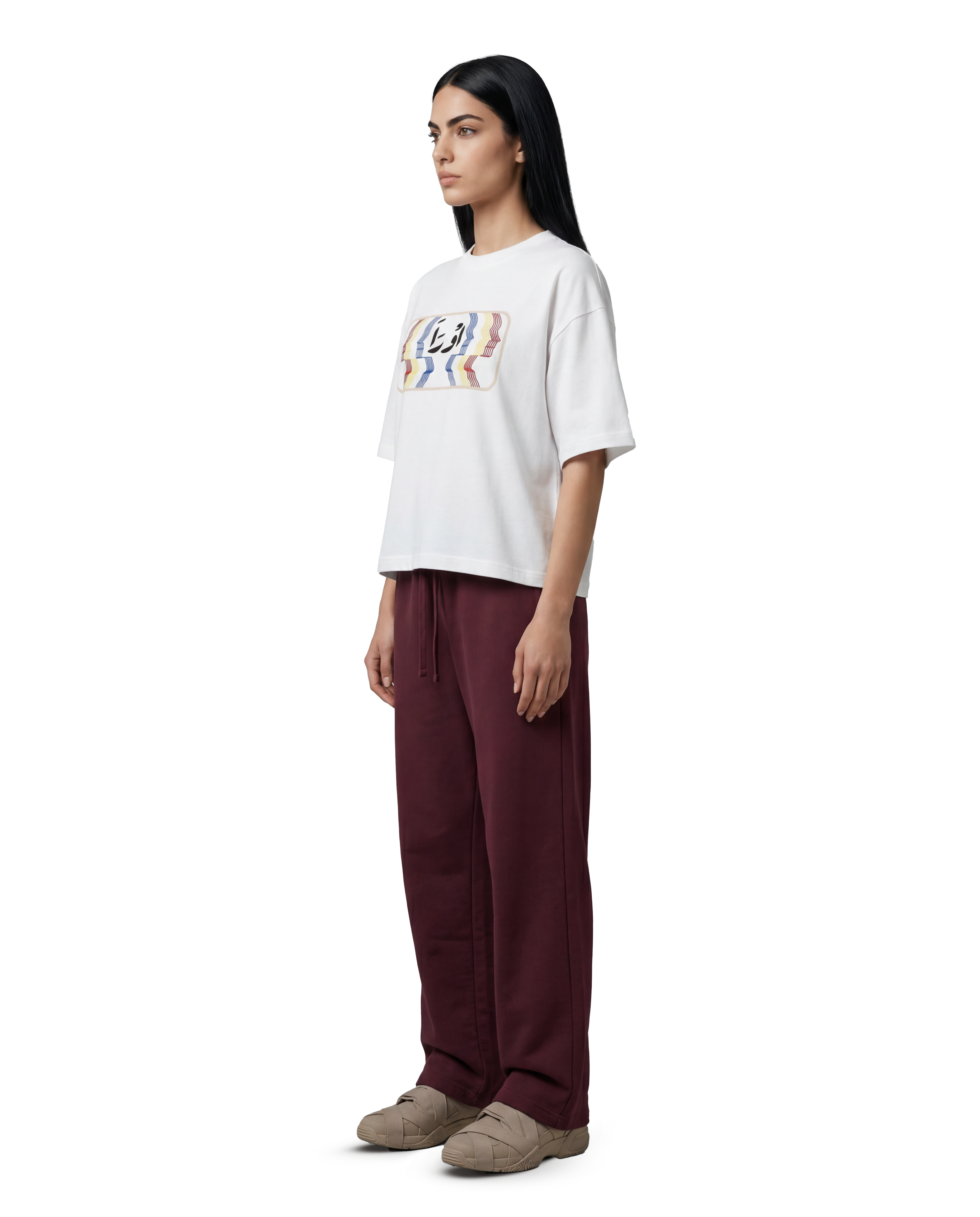 AURA BOXY FIT TEE - UNISEX